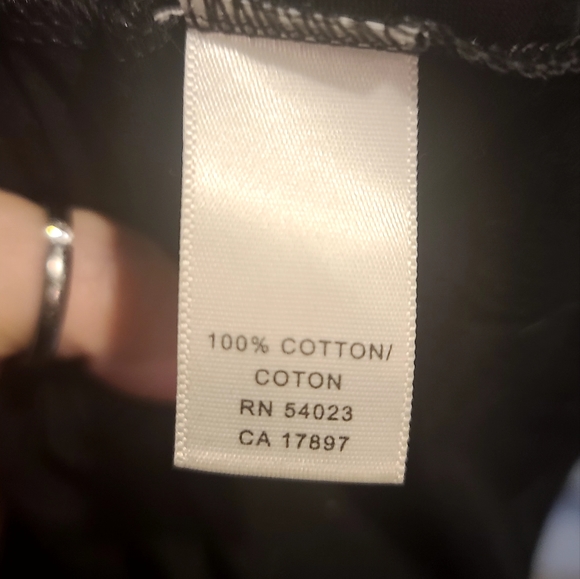 Banana Republic black cap sleeve T-shirt szL - Picture 5 of 8